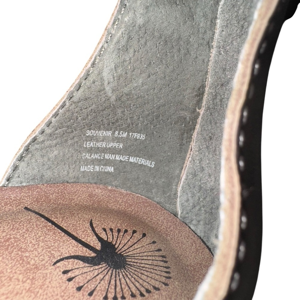 OTBT Souvenir Leather Comfort Sandals Zip Back Walking Shoes 8.5‎ Boho travel - Picture 7 of 7